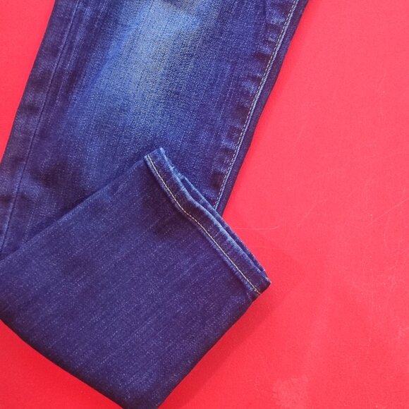 Lucky Brand Jeans Hayden skinny ankle indigo blue women's size 00 / 24 - Picture 11 of 12